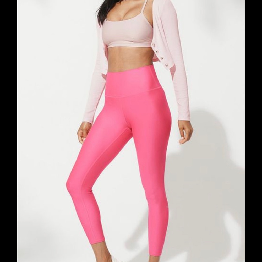 Alo pink fuchsia airlift leggings